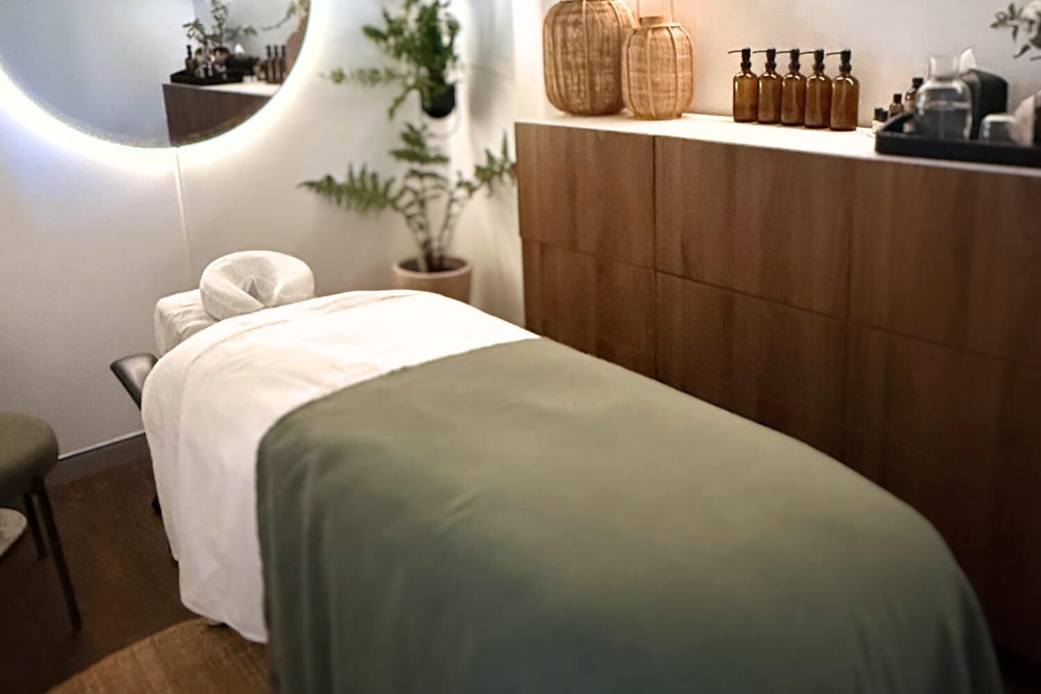 Private remedial massage treatment room at Forge West End, Brisbane