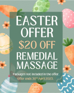 Easter Offer - Remedial Massage